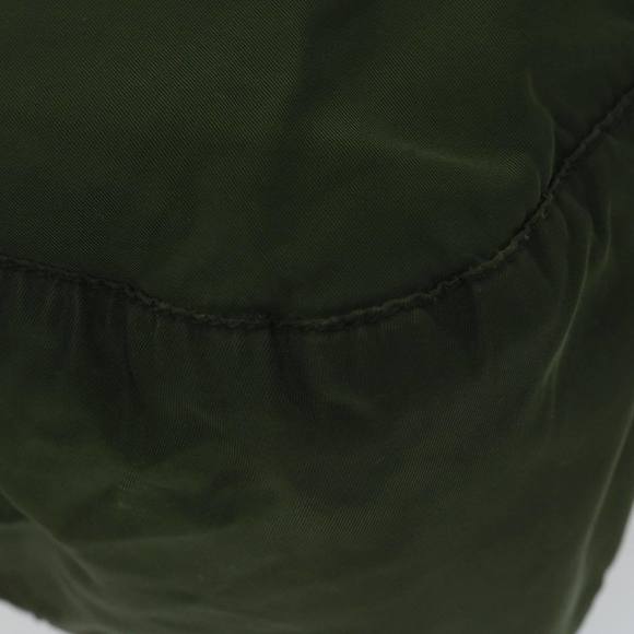 PRADA Shoulder Bag Nylon Khaki Auth 62076 - Picture 14 of 16